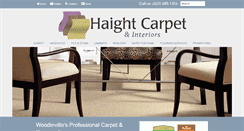 Desktop Screenshot of haightcarpet.com